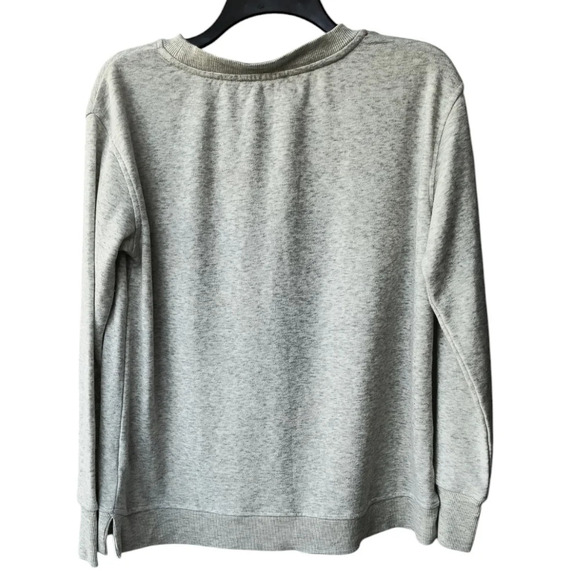 Jane+Delancey Santa Seal Christmas Festive Holiday Super Soft Sweatshirt S NWT - Picture 2 of 11